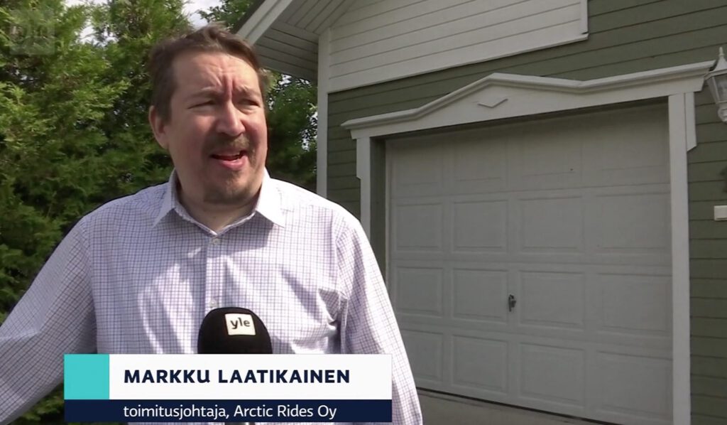Markku Laatikainen YLE:n Pohjois-Suomen uutisissa